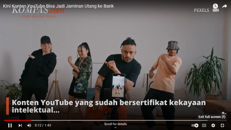 Konten YouTube Bisa Jadi Jaminan Utang ke Bank