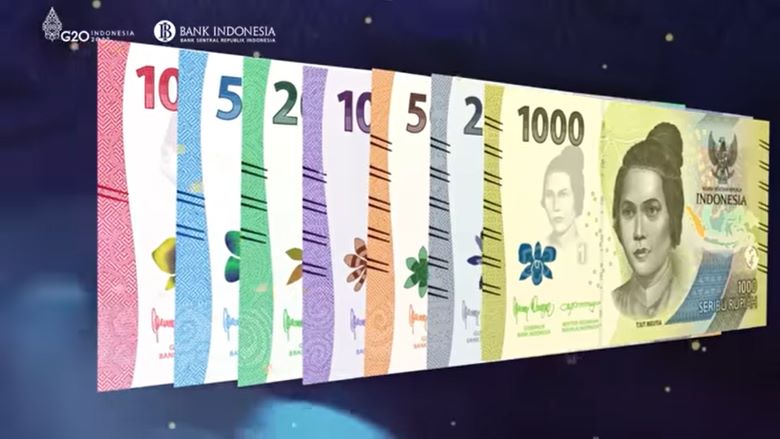 Uang Rupiah Kertas Baru Emisi 2022