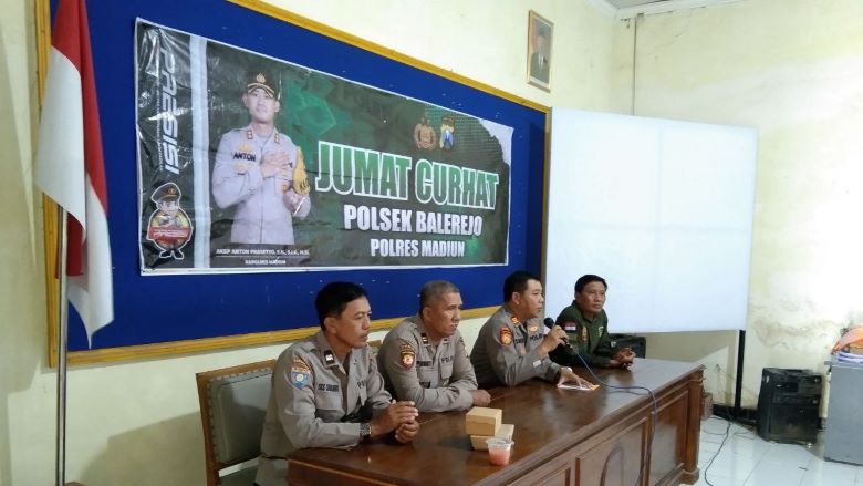 Jumat Curhat Polsek Balerejo Di Desa Babadan Lor