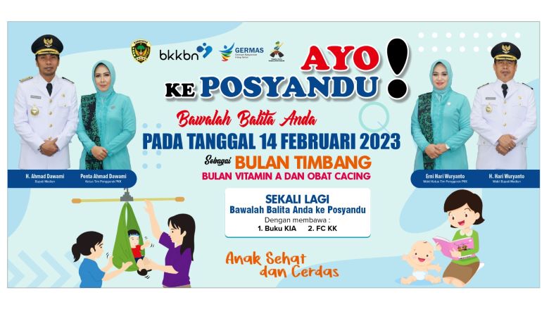 Gerakan Bulan Timbang, Bulan Vitamin A dan Obat Cacing