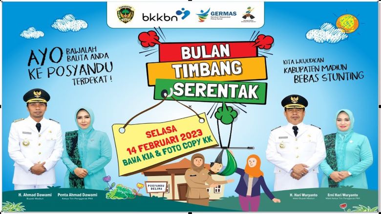 Ayo !!! Sukseskan Bulan Timbang Serentak 14 Februari 2023