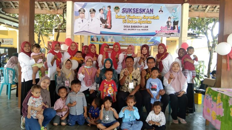 Giat Bulan Timbang Serentak Tanggal 23 Agustus 2023 di Desa Babadan Lor