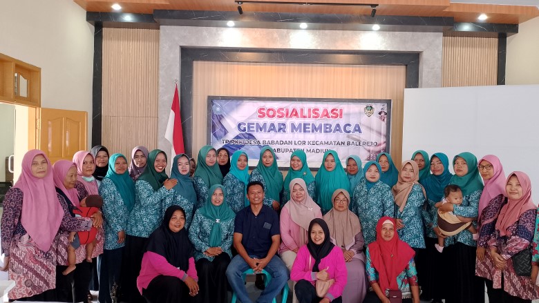 Pleno PKK dan Sosialisasi Gemar Membaca Desa Babadan Lor